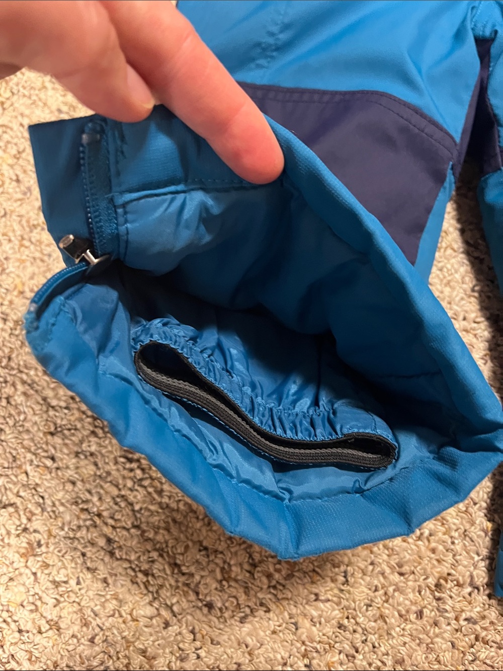 L.L. Bean Blue and Navy Toddler Snow suit - Picture 7 of 10